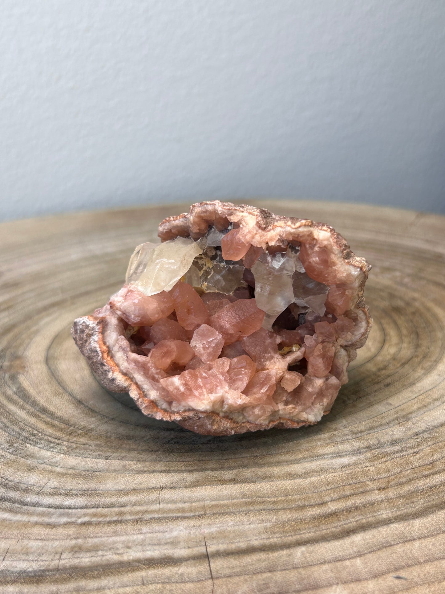 Pink Amethyst Geode