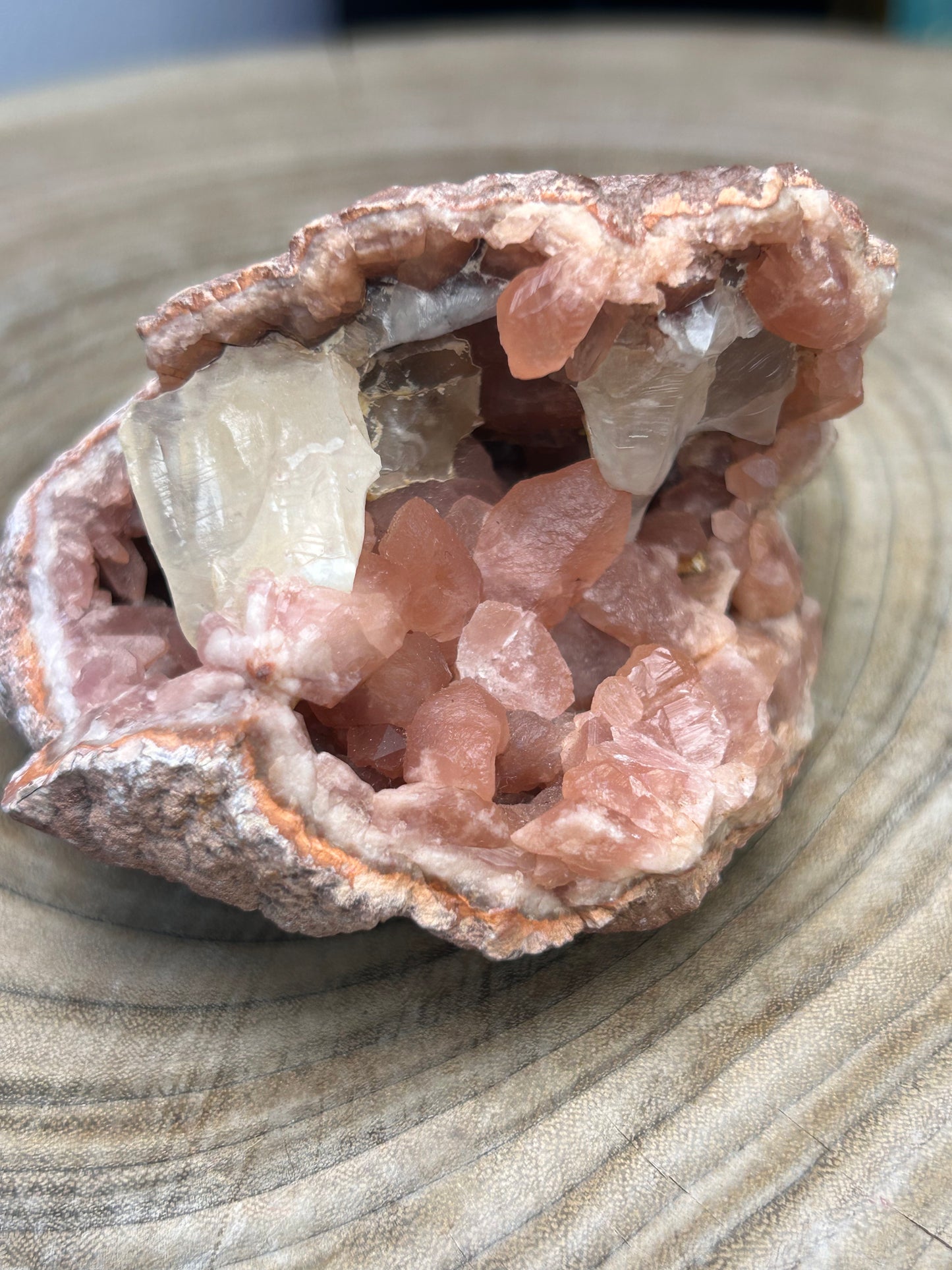 Pink Amethyst Geode