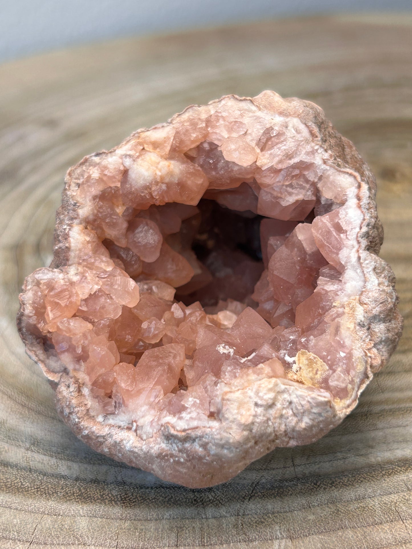 Pink Amethyst Geode