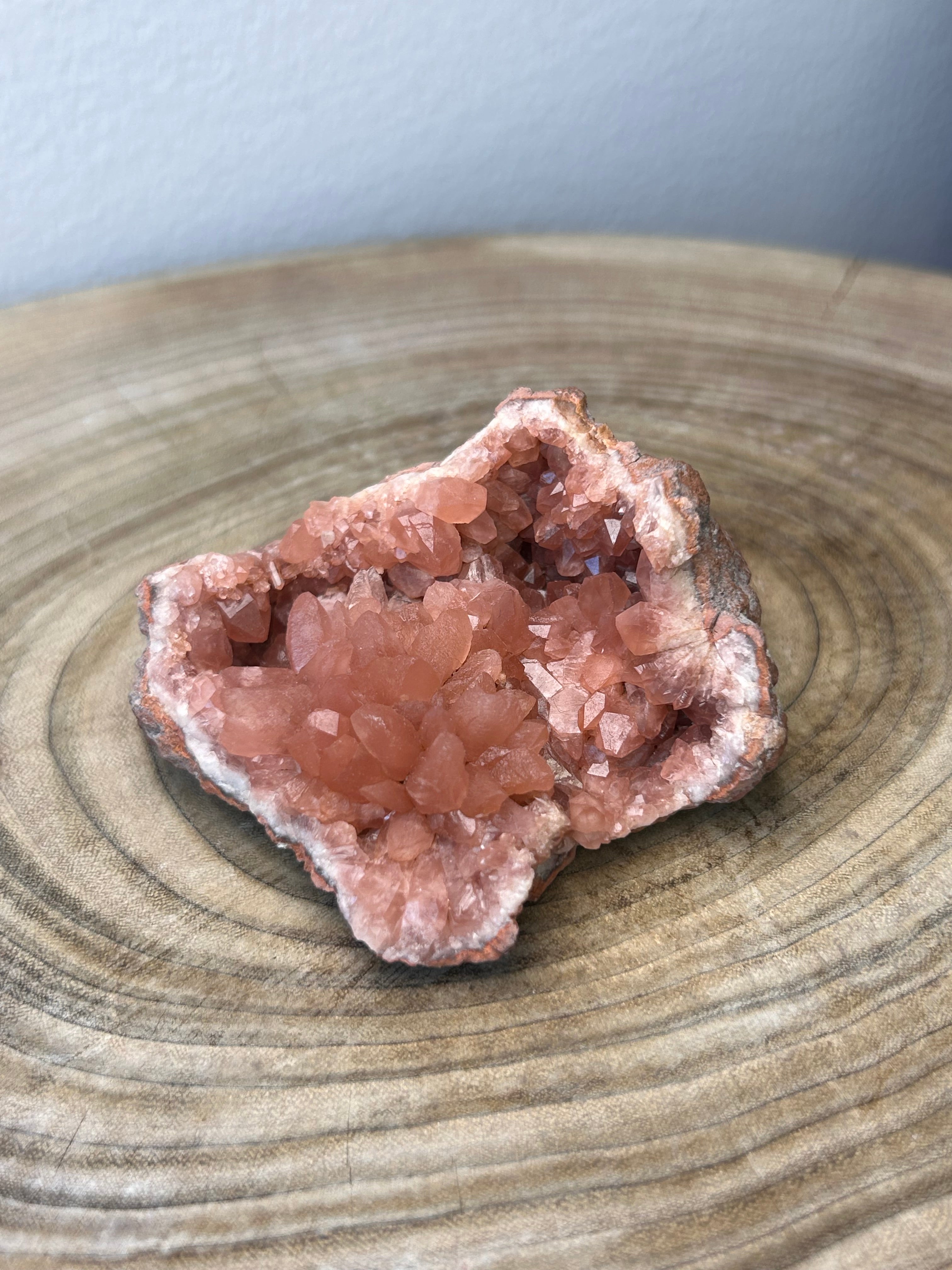 Large pink high quality amethyst geode