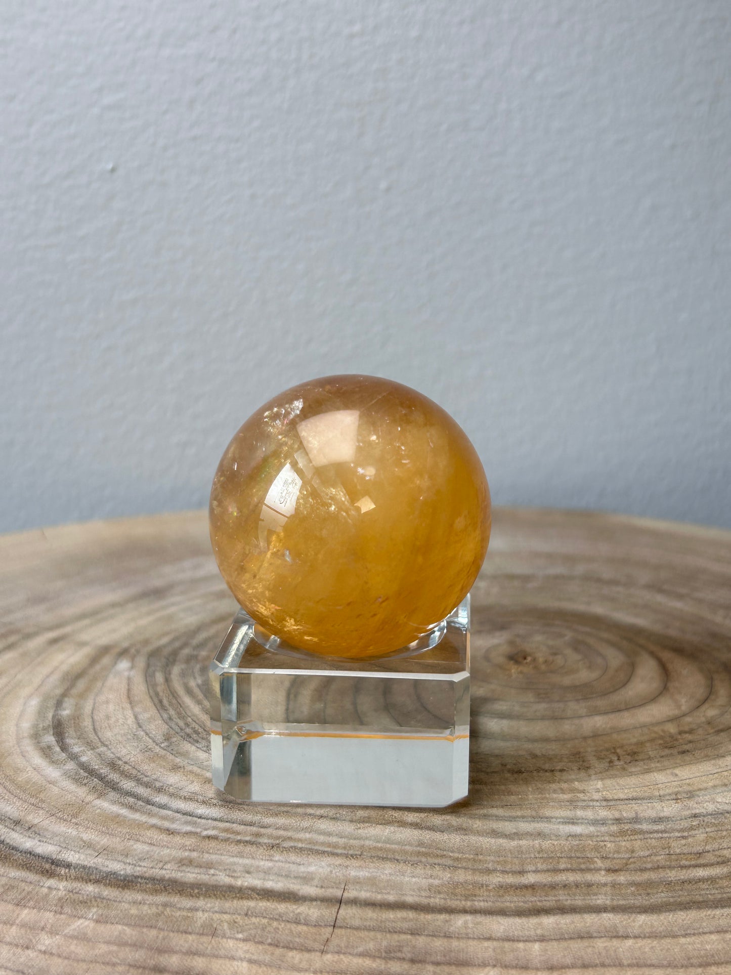 Yellow Calcite Sphere