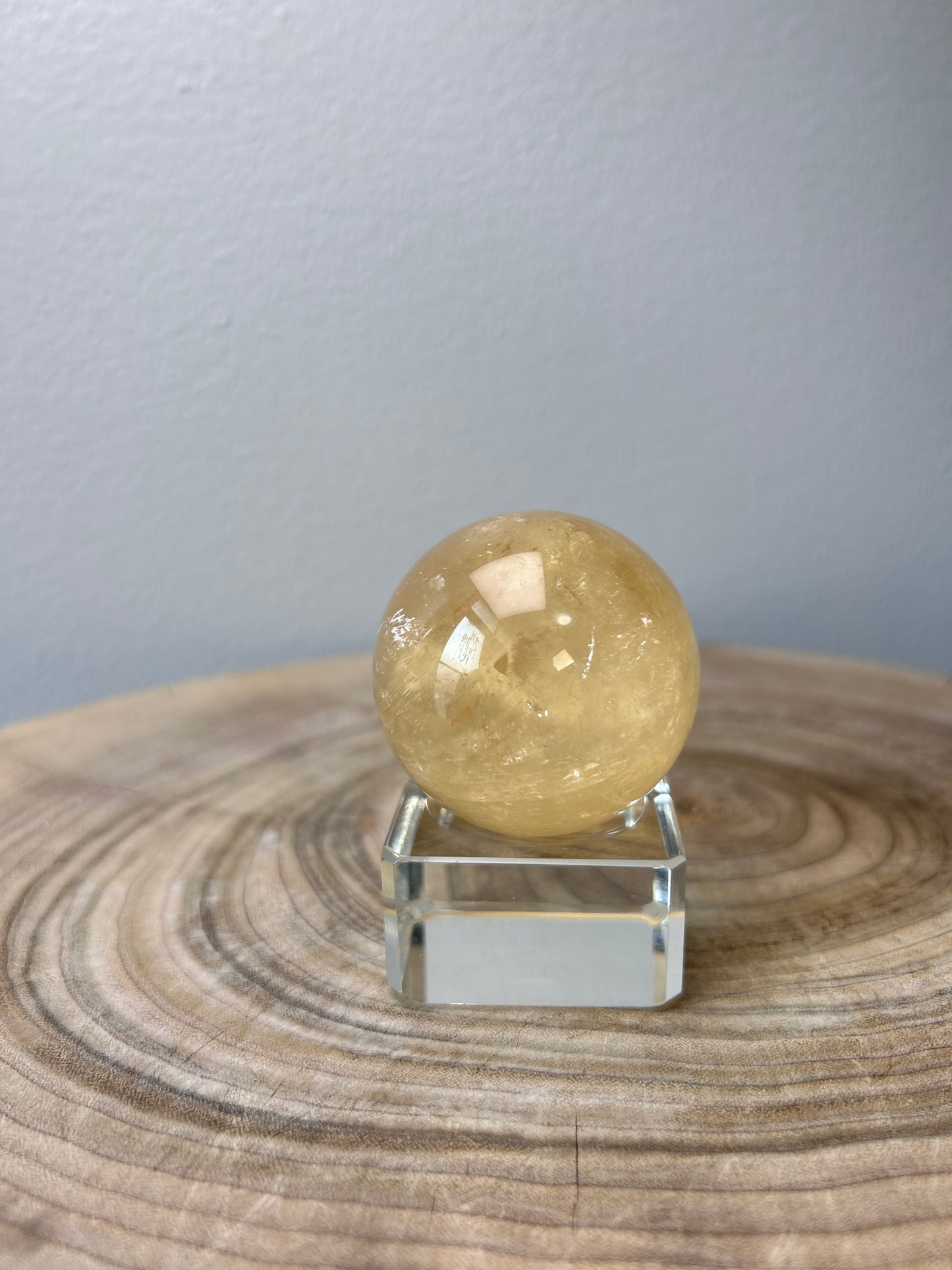 Yellow Calcite Sphere