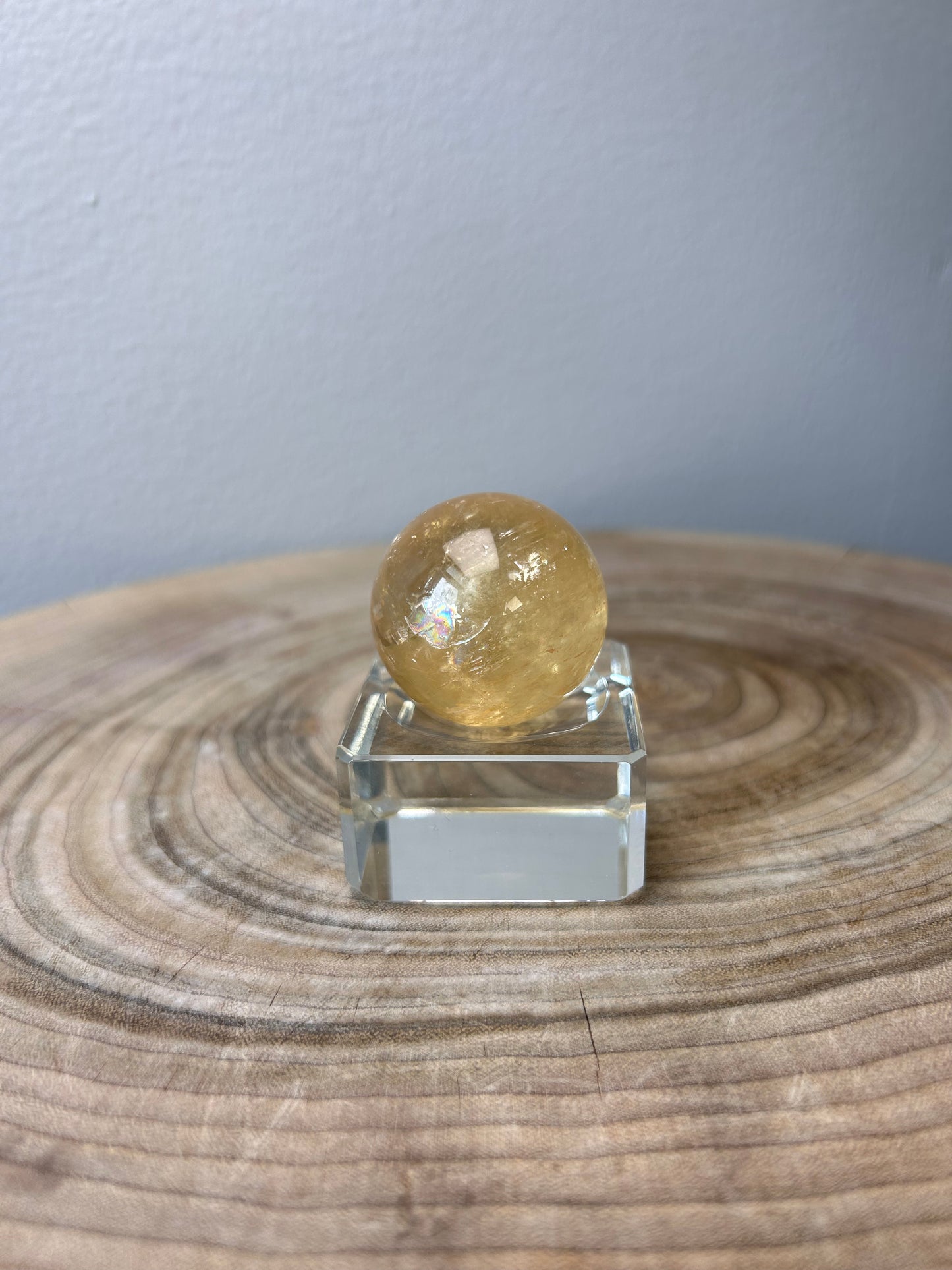 Yellow Calcite Sphere